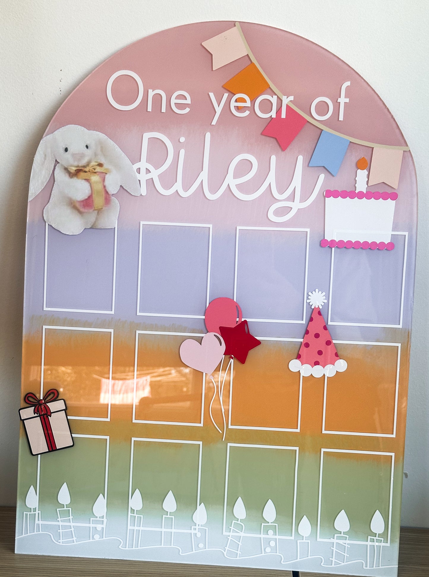 CUSTOM BIRTHDAY BOARD