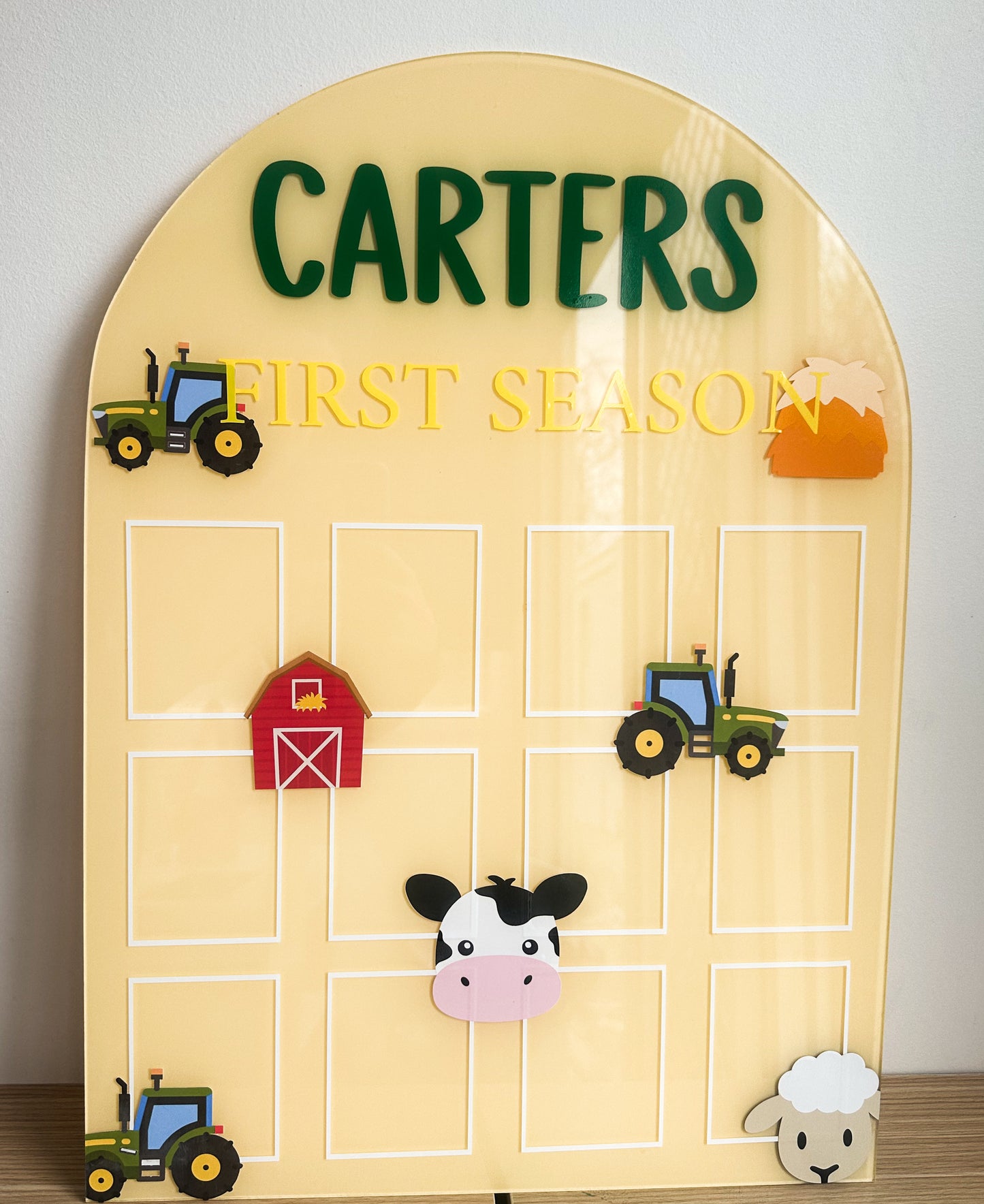 CUSTOM BIRTHDAY BOARD