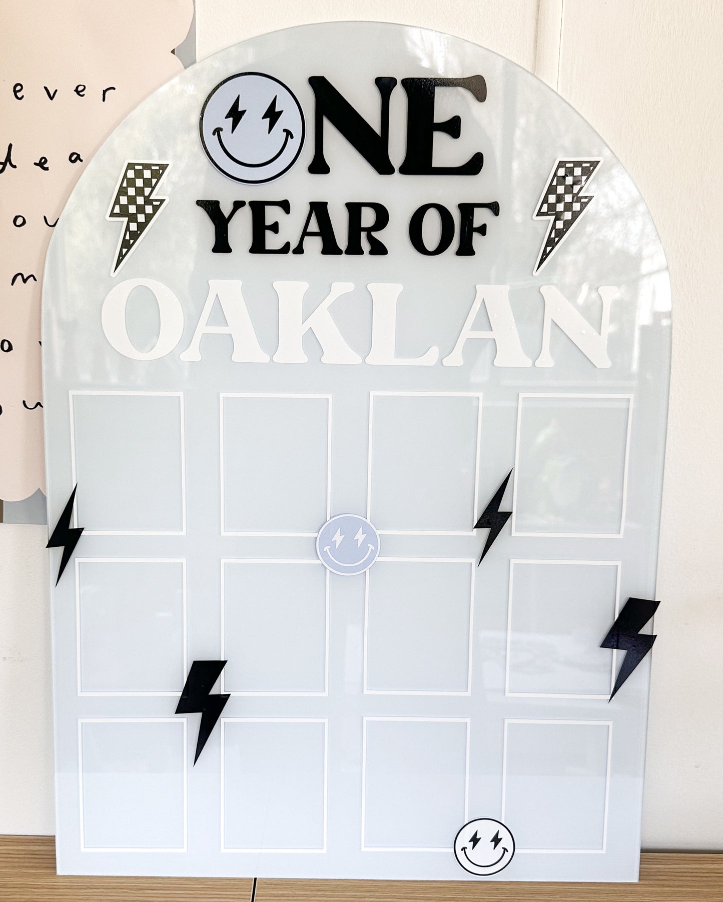 CUSTOM BIRTHDAY BOARD