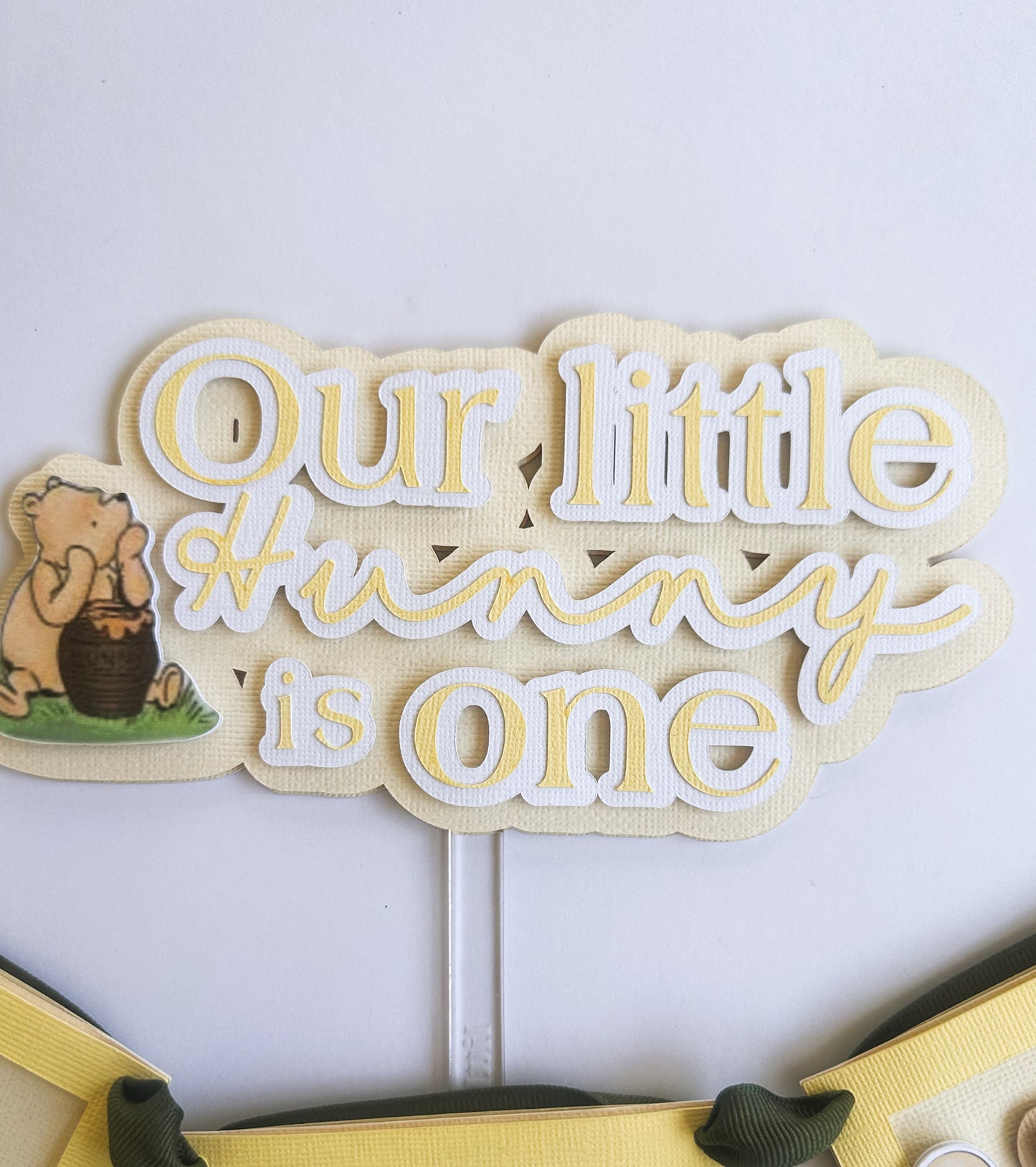 SMALL CUSTOM CAKE TOPPER