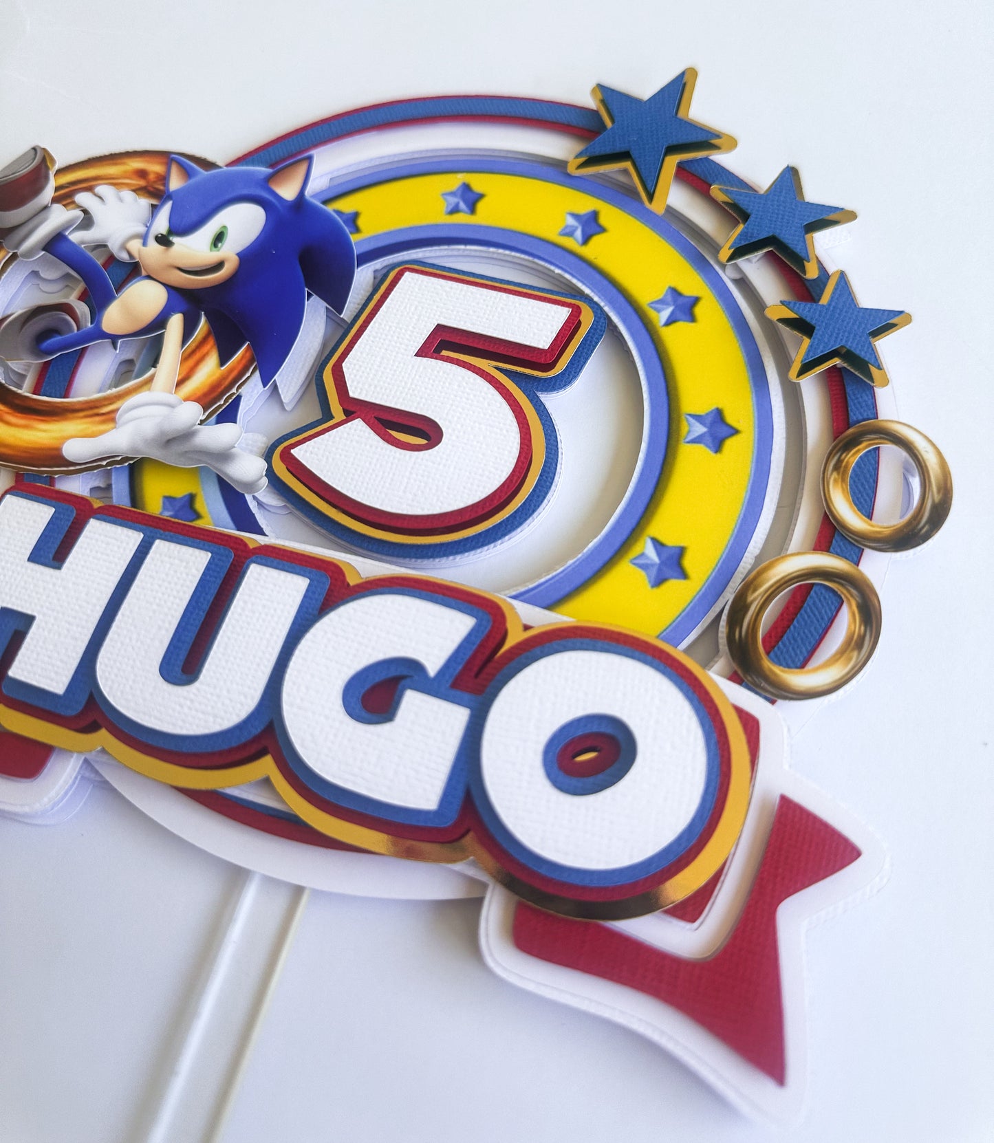 CUSTOM LARGE CAKE TOPPER