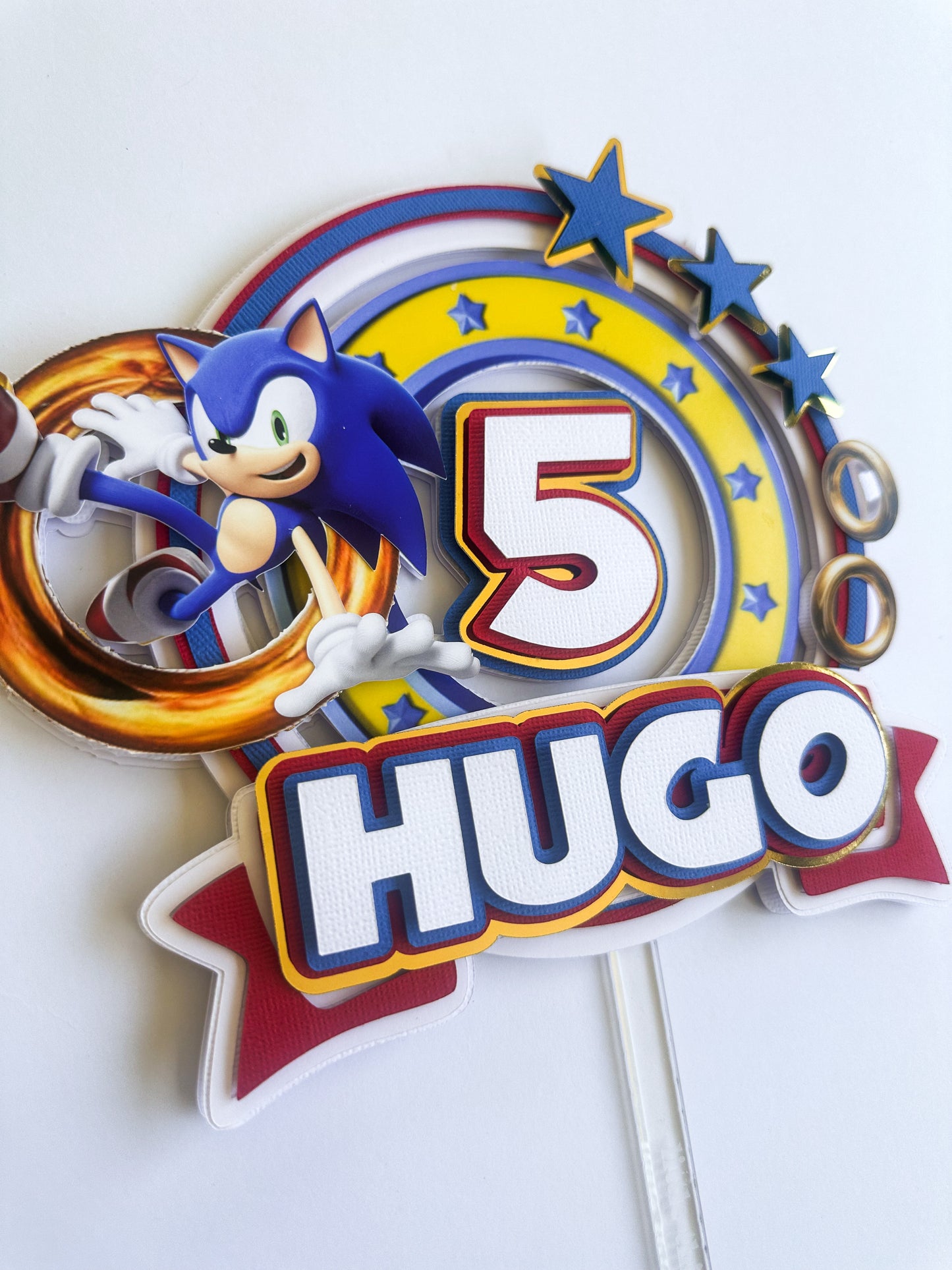 CUSTOM LARGE CAKE TOPPER