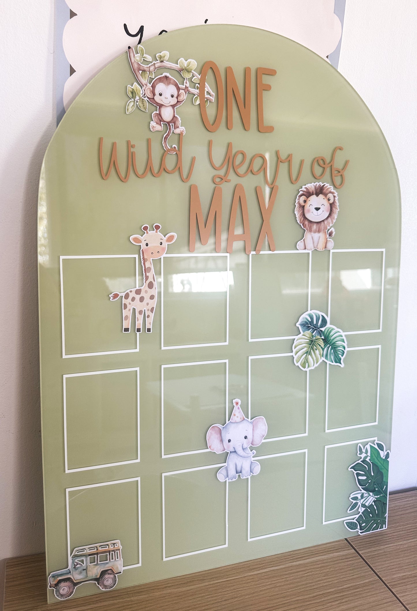 CUSTOM BIRTHDAY BOARD