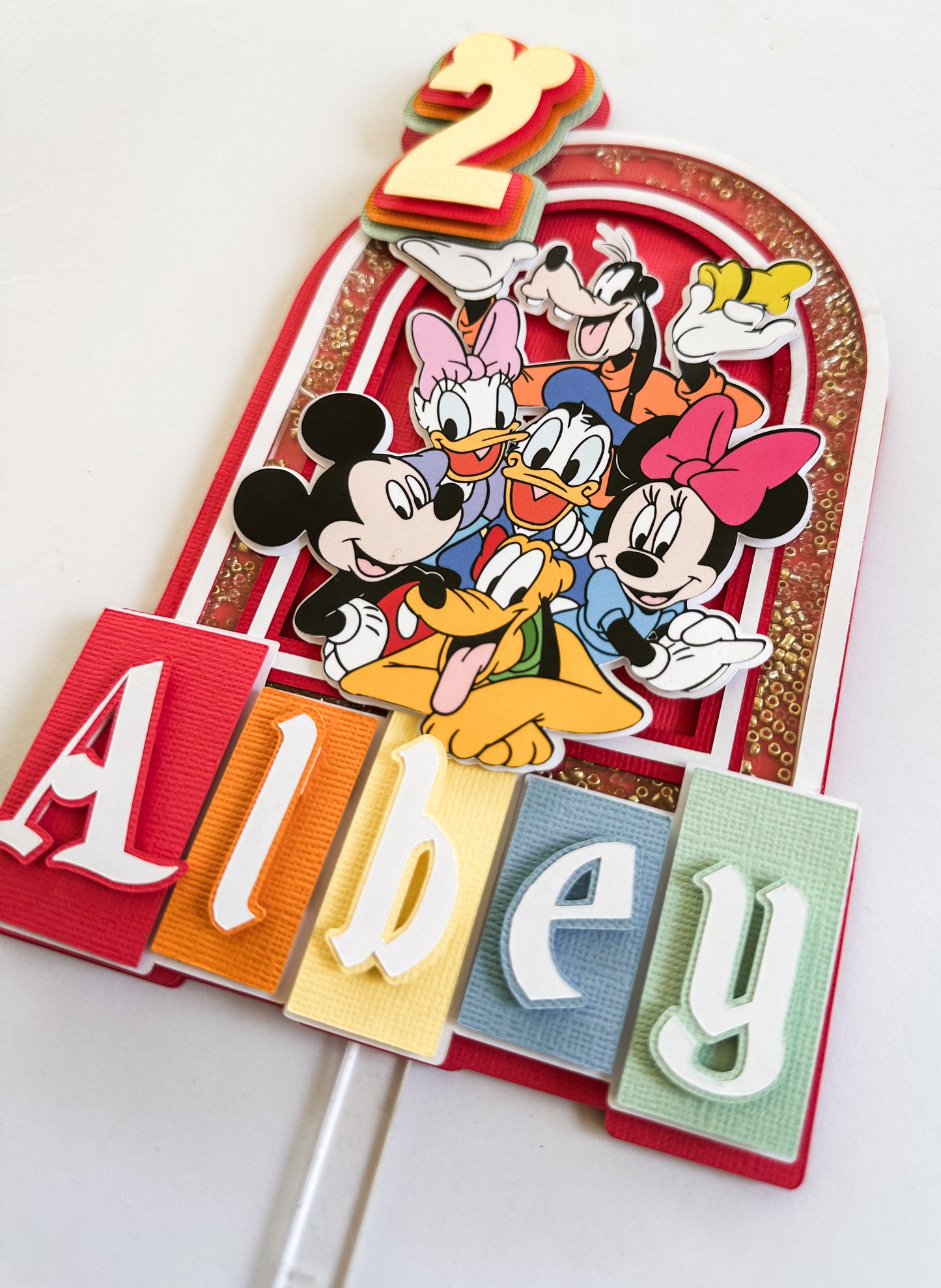 CUSTOM LARGE CAKE TOPPER