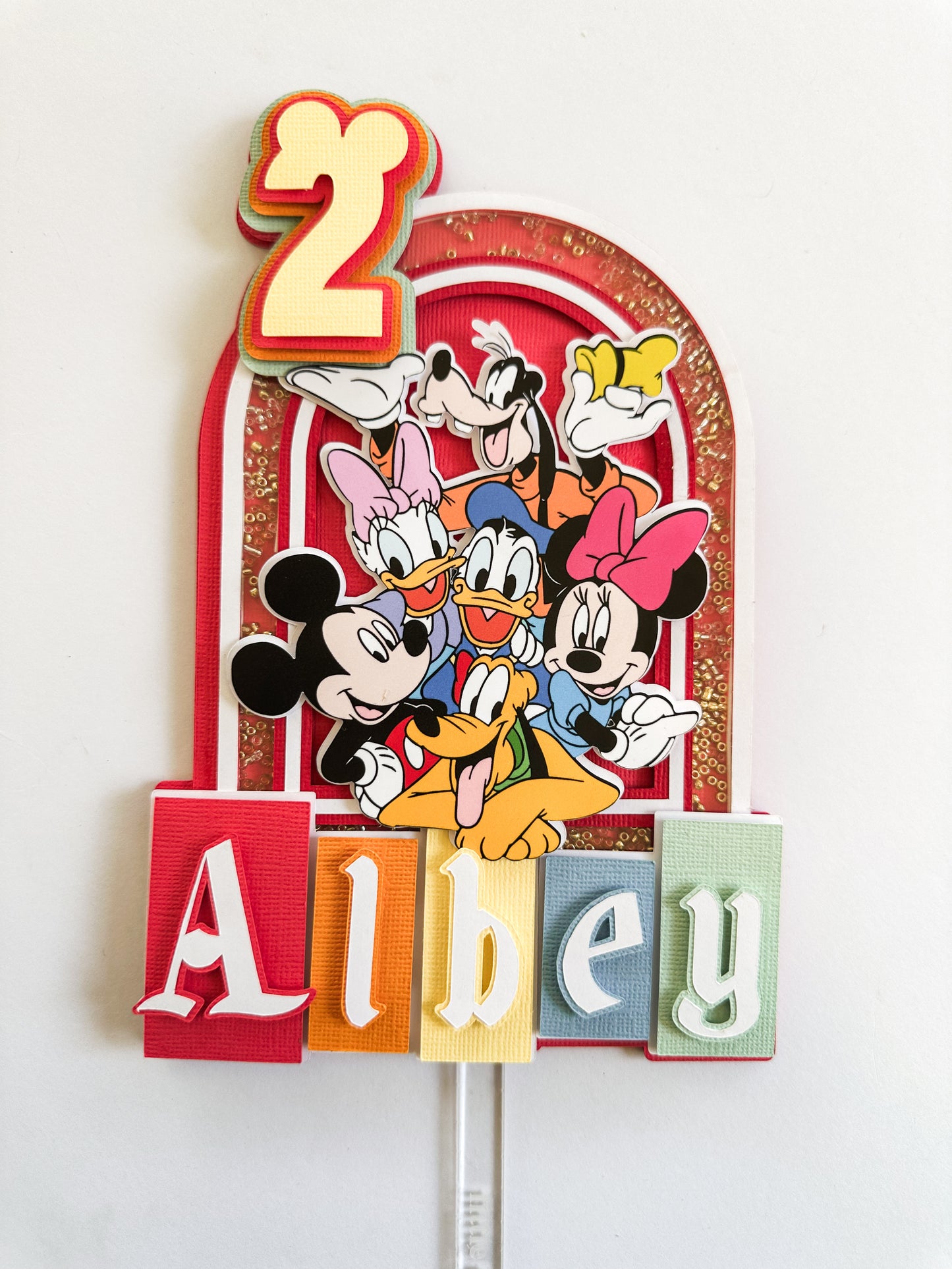 CUSTOM LARGE CAKE TOPPER