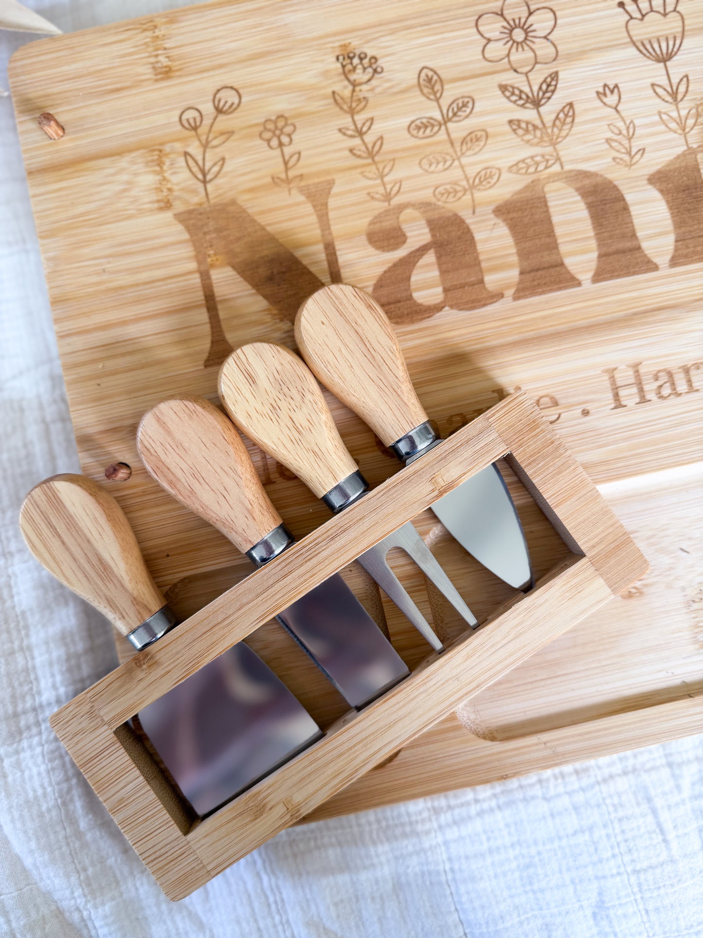 Personalised charcuterie board