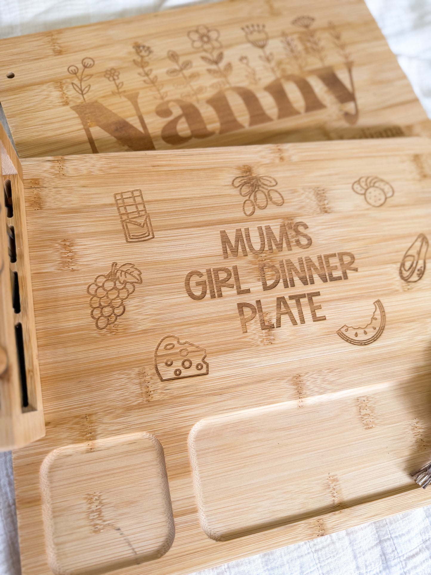 Personalised charcuterie board