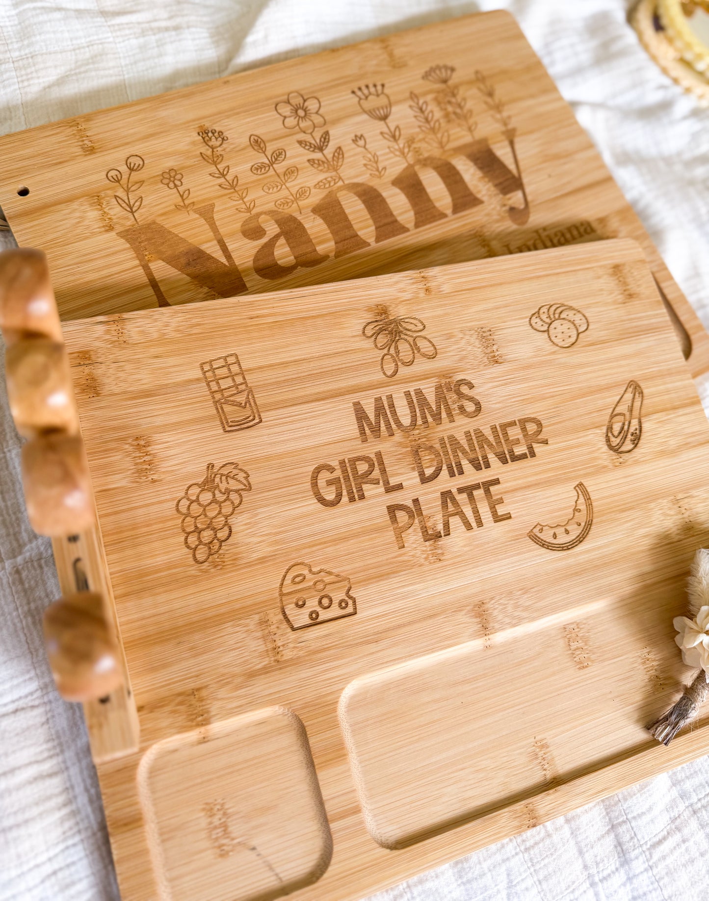 Personalised charcuterie board