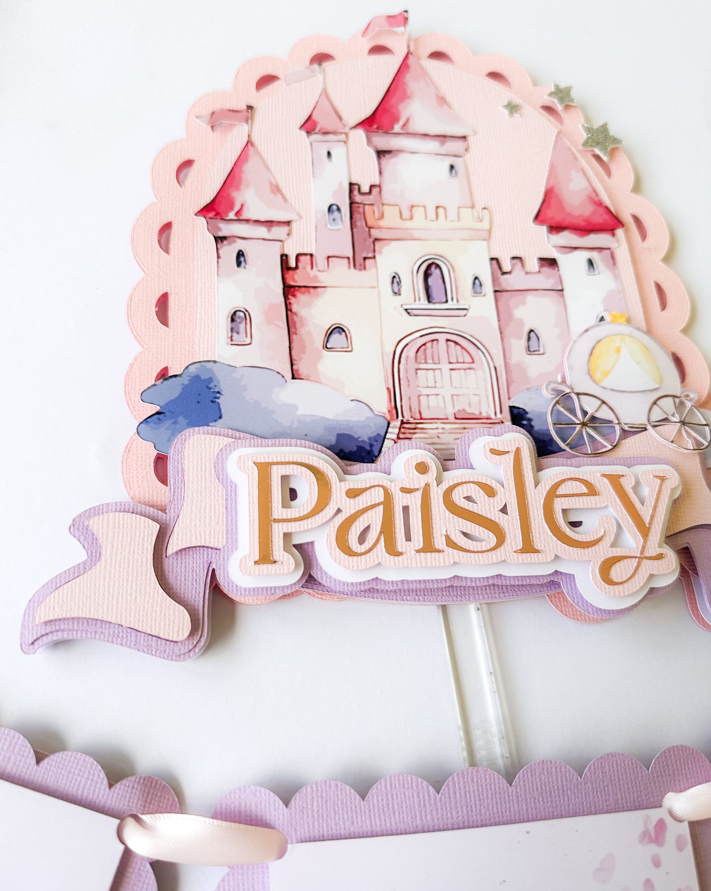 CUSTOM LARGE CAKE TOPPER