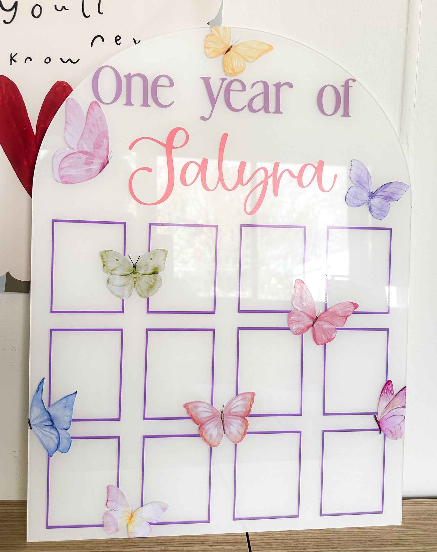 CUSTOM BIRTHDAY BOARD