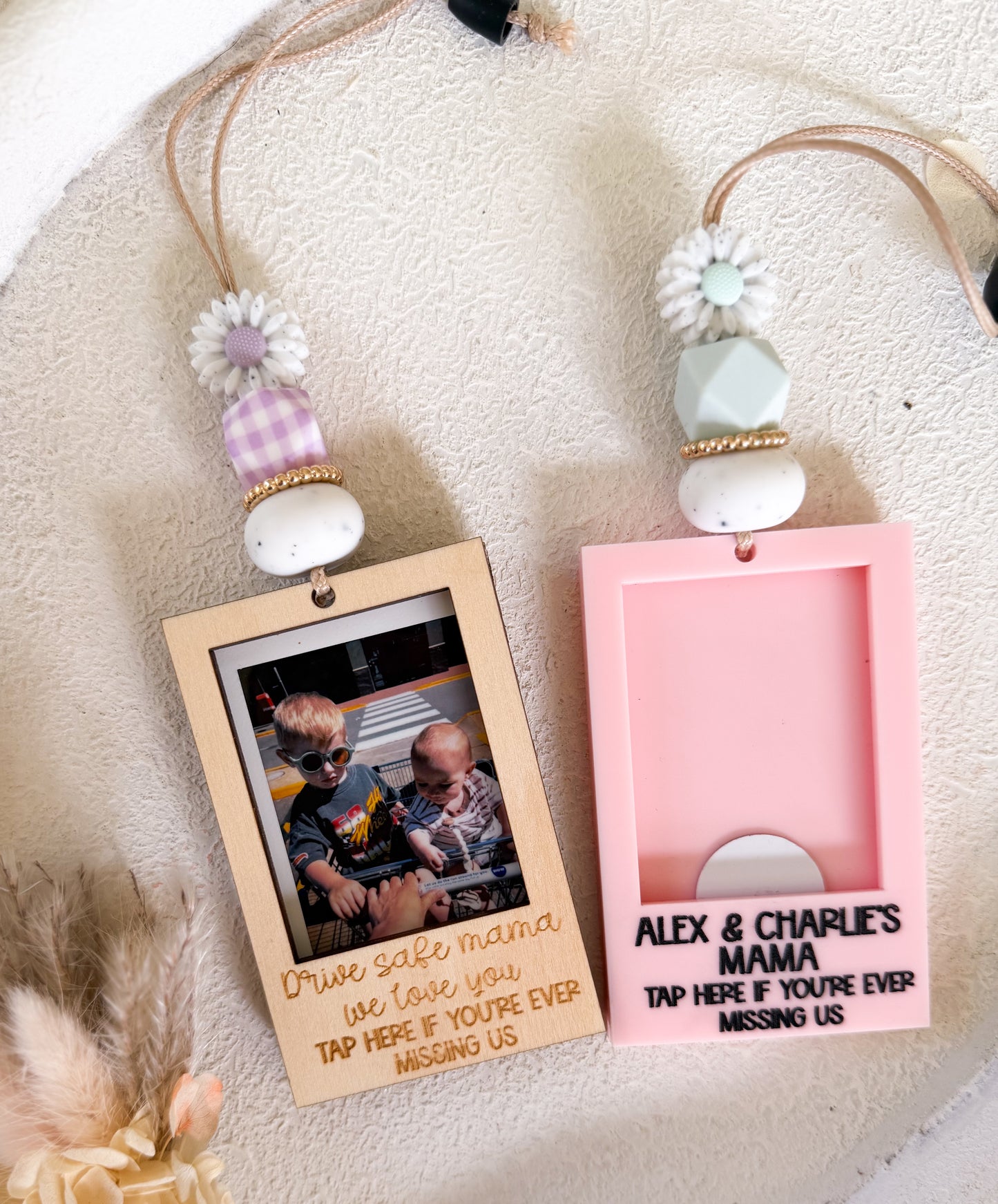 Nfc polaroid car charm