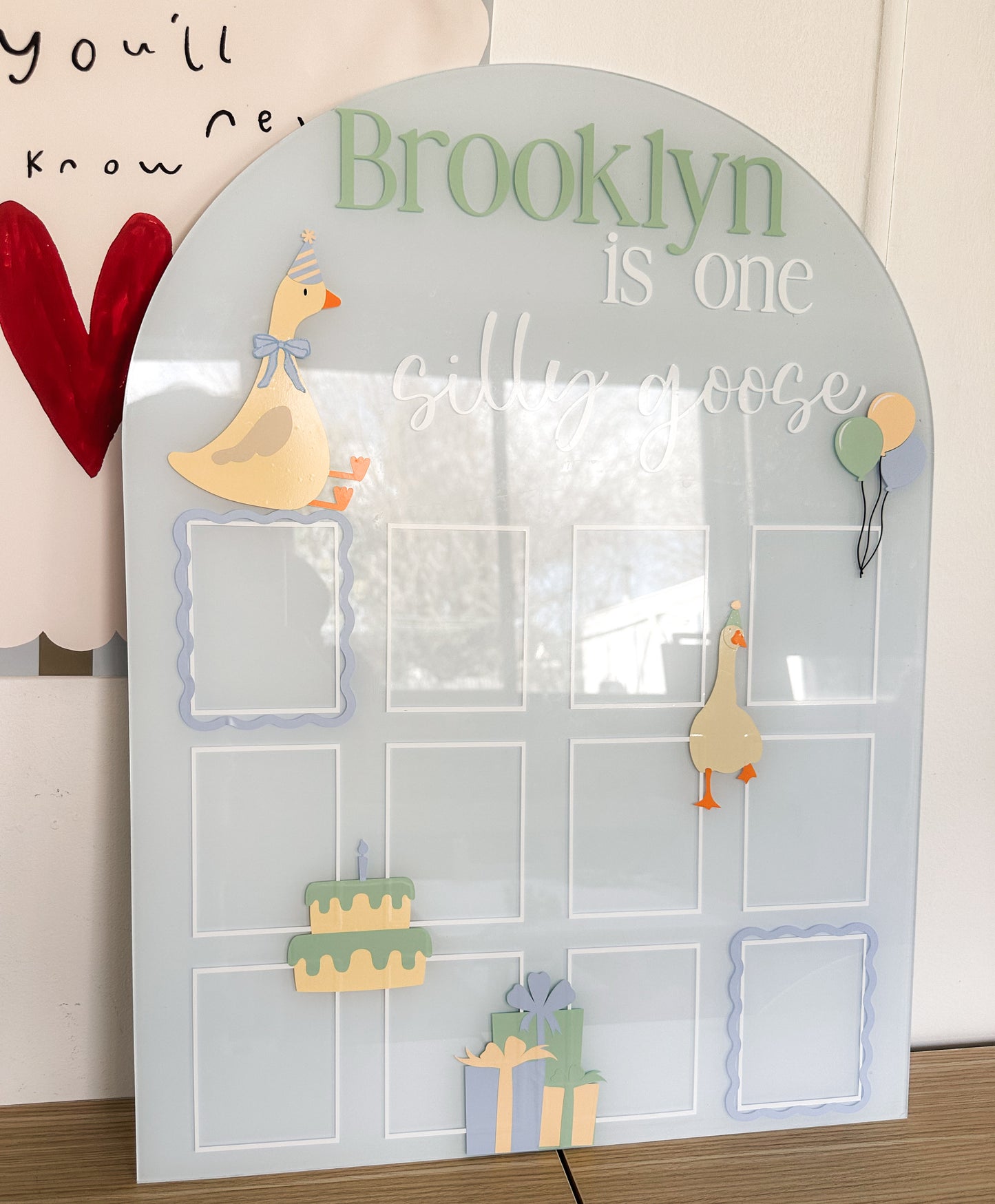 CUSTOM BIRTHDAY BOARD