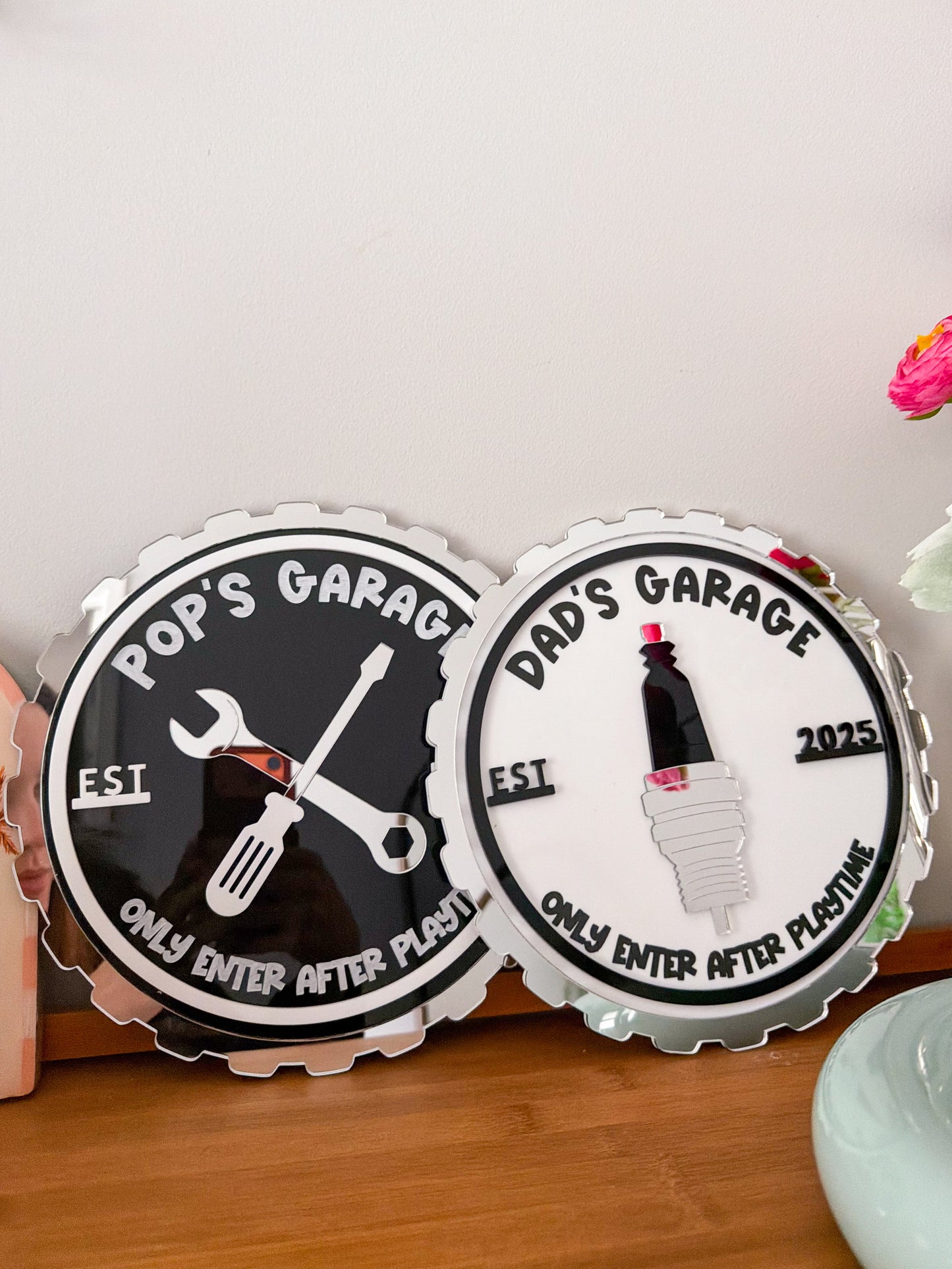 Personalised Dad’s Garage Sign