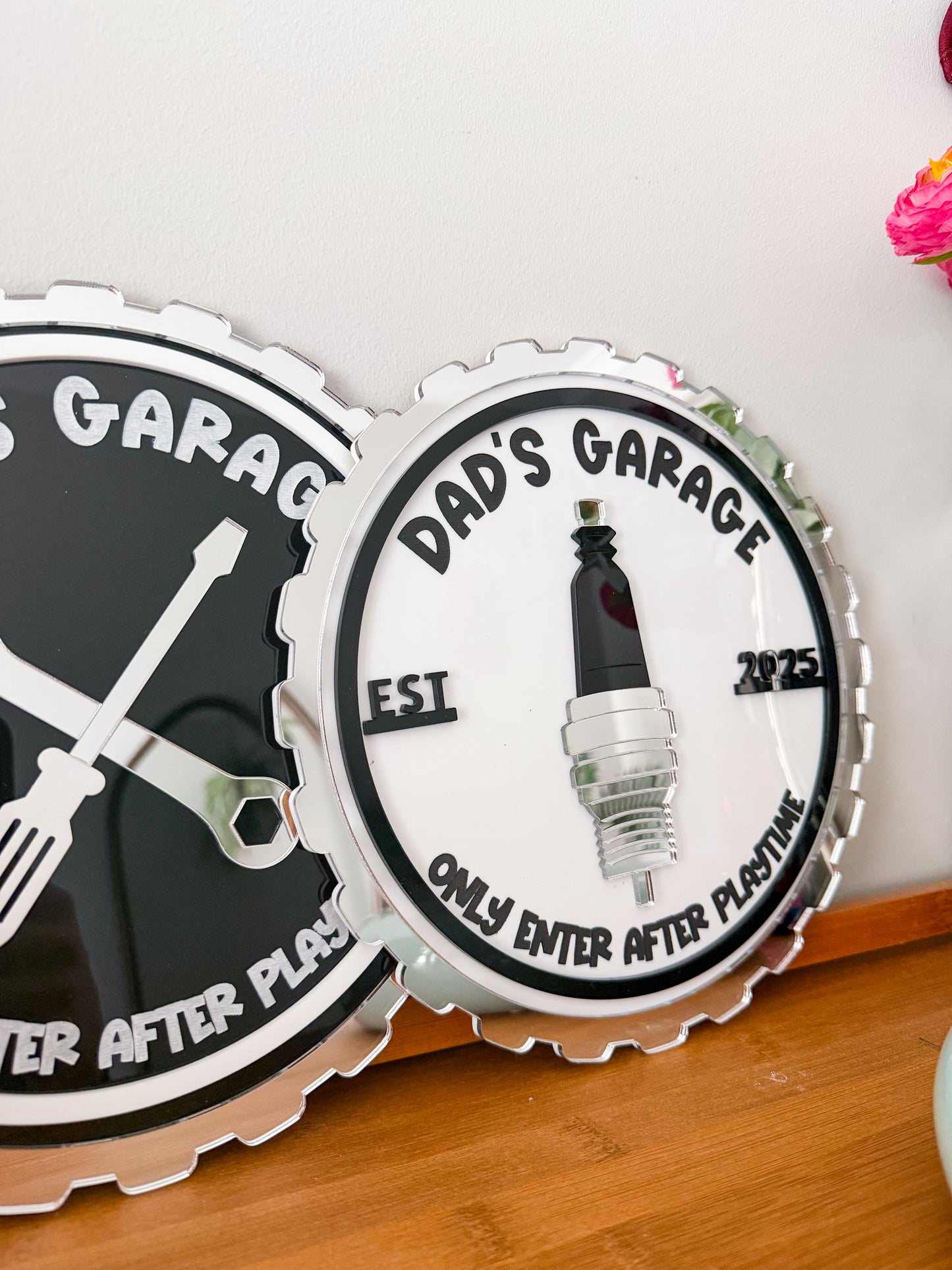 Personalised Dad’s Garage Sign