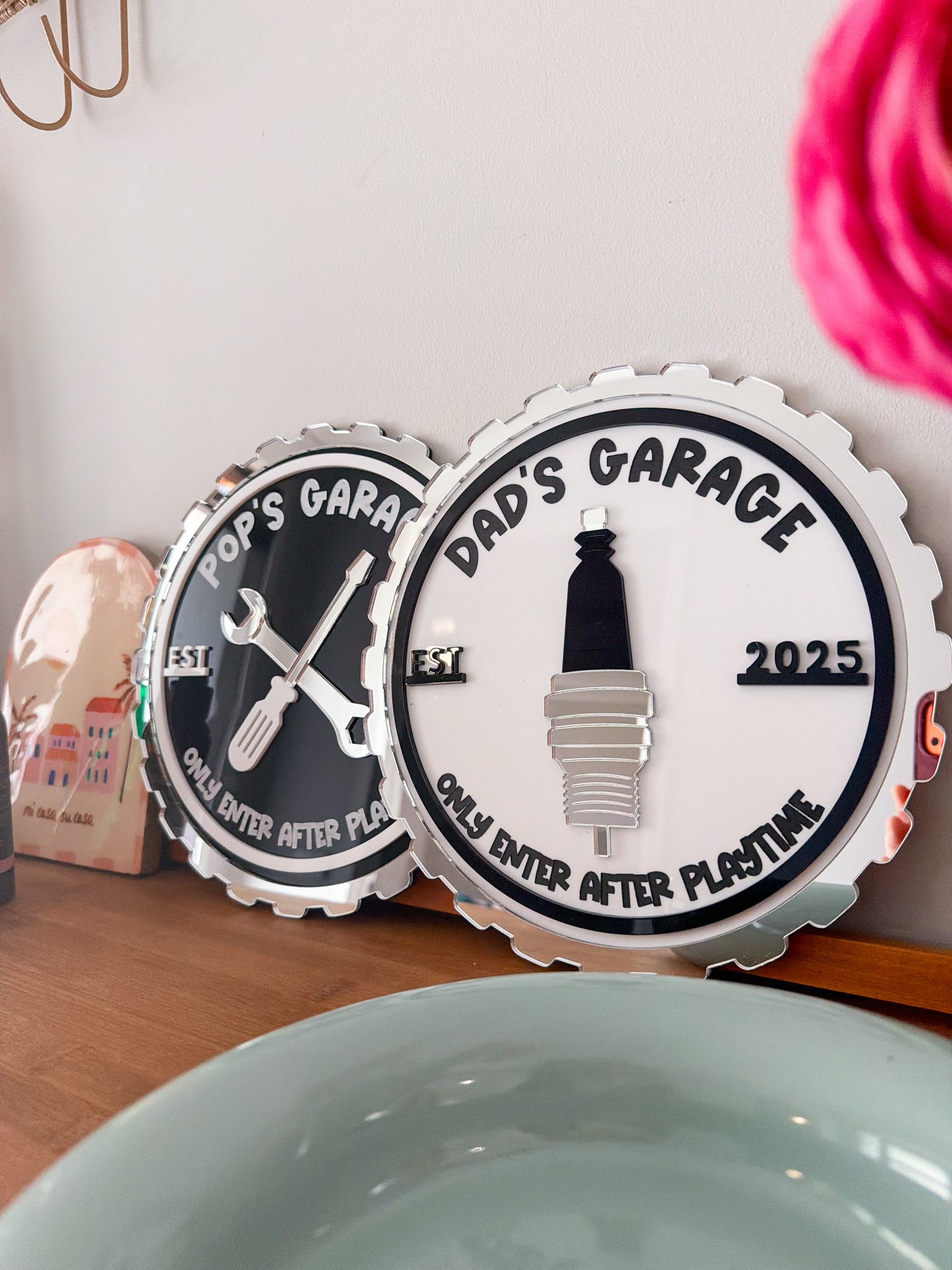 Personalised Dad’s Garage Sign