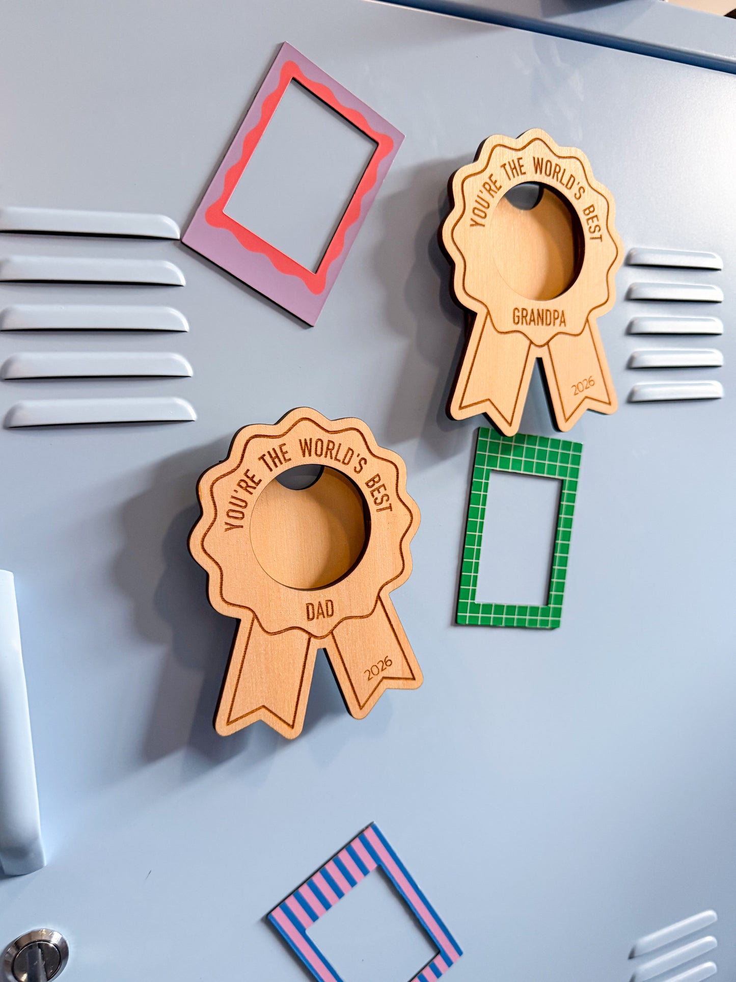 World’s Best Photo Medal Magnet