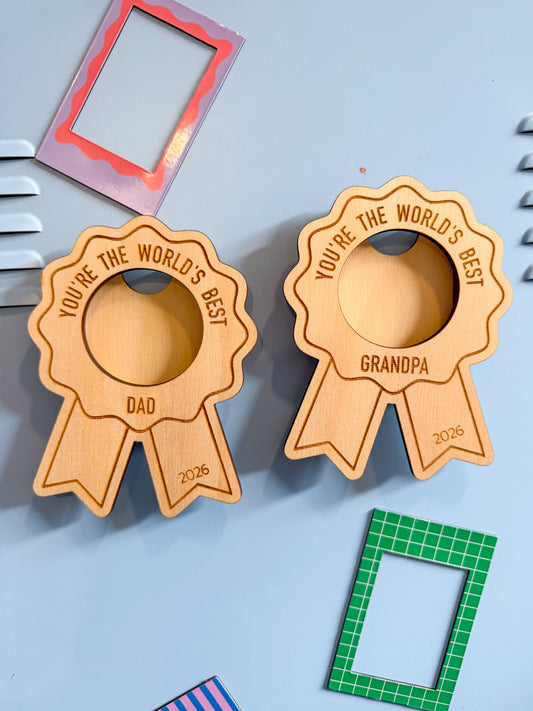 World’s Best Photo Medal Magnet