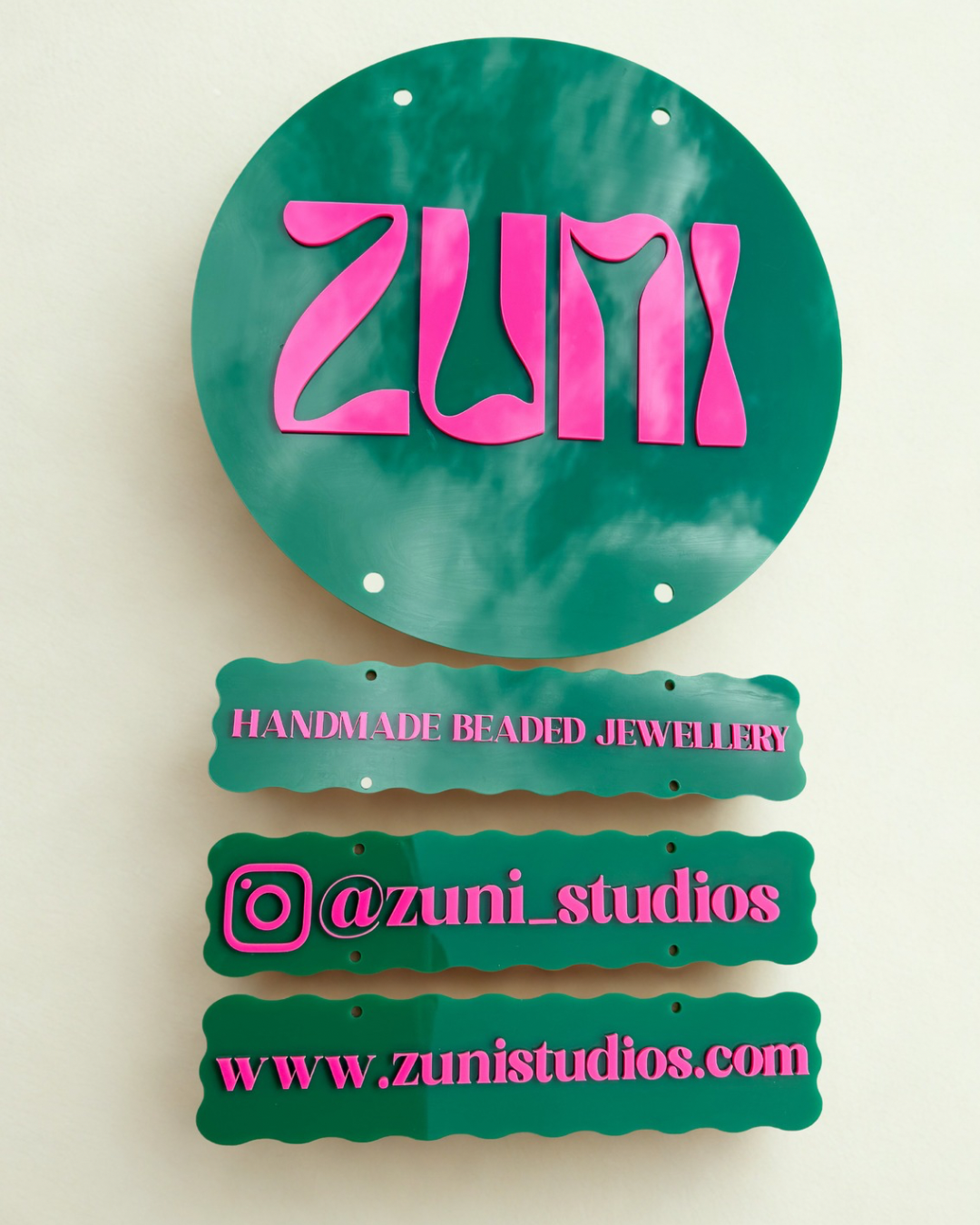 Hanging Market Stall Signage