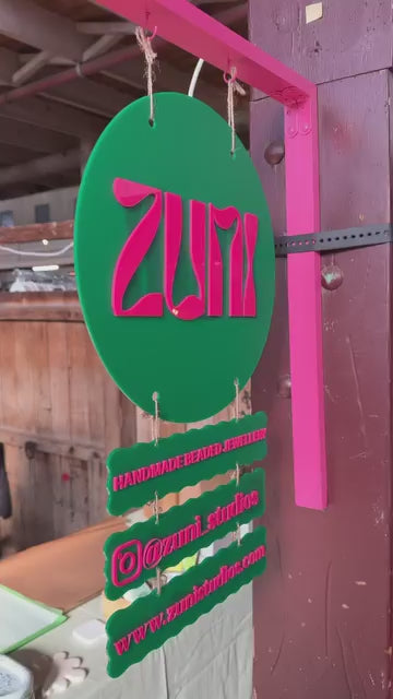 Hanging Market Stall Signage